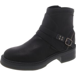 Blowfish Black Moto Ankle Boots